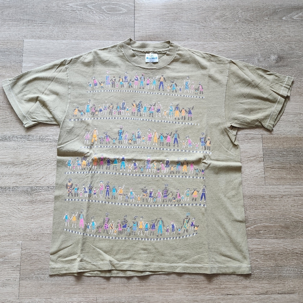 80s Anti Racism Unity Tshirt